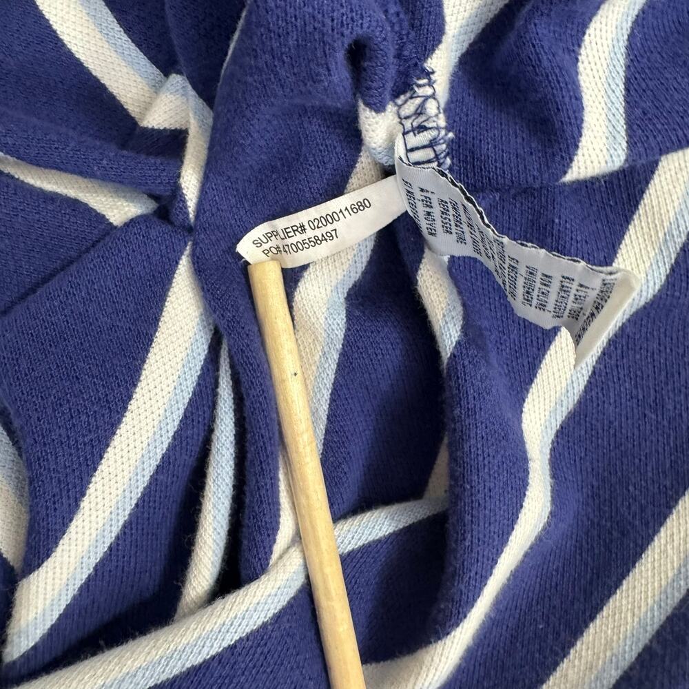 Polo Ralph‎ Lauren Mens Blue Striped Collared Short Sleeve Polo Shirt Size XL - Picture 10 of 10